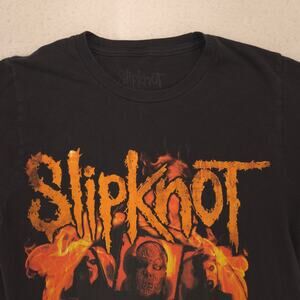 Slipknot Short Sleeve Casual Band Graphic T-Shirt Adult Mens Size S Black